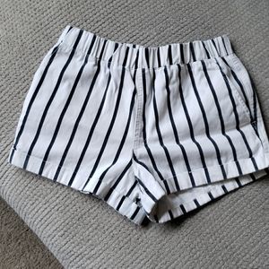 Forever 21 black striped shorts
